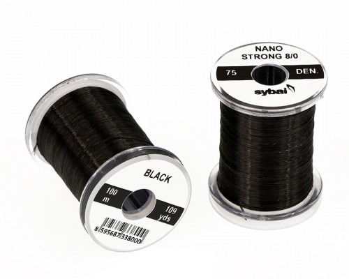 Nano Strong Thread, 75 Den.  8/0, Black
